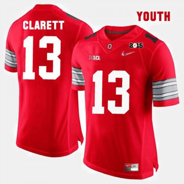 Ohio State Buckeyes Maurice Clarett Youth #13 Red College Football Jersey 2404GYBS1